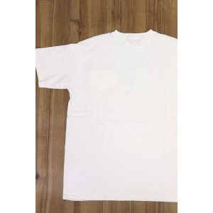 画像2: 「Pherrow's/フェローズ」無地ポケット付きTシャツ PTシリーズ【ホワイト】