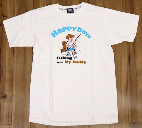 他の写真1: 「Pherrow's/フェローズ」Happy Days プリントTシャツ PTシリーズ【ホワイト】