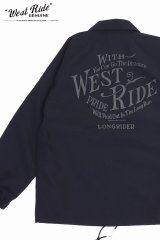 「WEST RIDE/ウエストライド」LONG RIDER サイクル ウィンドブレーカー【ブラック】