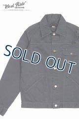 「WEST RIDE/ウエストライド」24MJタイプジャケット EL CACTO JACKET【グレー】