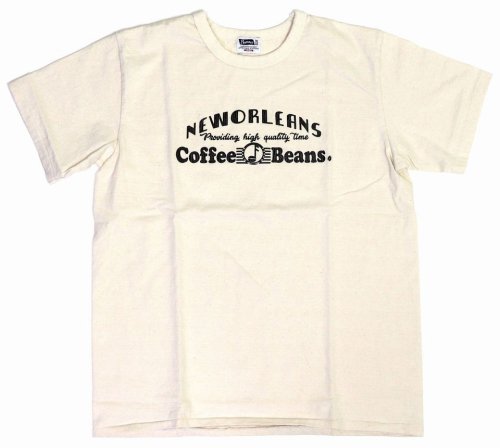 他の写真1: 「Pherrow's/フェローズ」Coffee Beans プリントTシャツ PMTシリーズ【S・ホワイト】