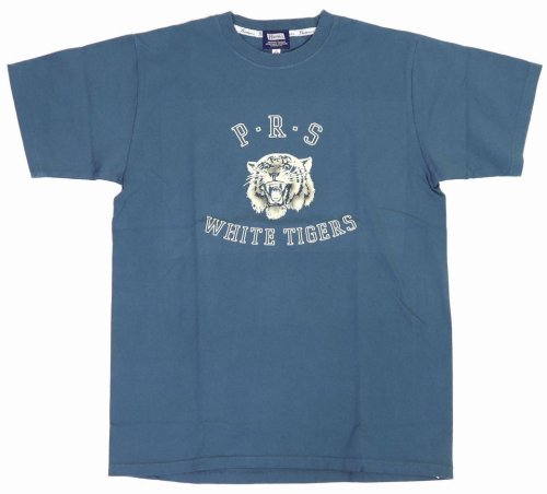 他の写真1: 「Pherrow's/フェローズ」WHITE TIGERS プリントTシャツ PTシリーズ【ブルーグレー】