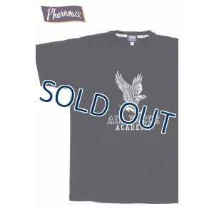 画像1: 「Pherrow's/フェローズ」AIR FORCE プリントTシャツ PTシリーズ【S・ブラック】