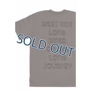 画像2: 「WEST RIDE/ウエストライド」LEGEND  ヘビーウェイトプリントTシャツ【G・グレー】