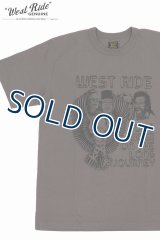 「WEST RIDE/ウエストライド」LEGEND  ヘビーウェイトプリントTシャツ【G・グレー】