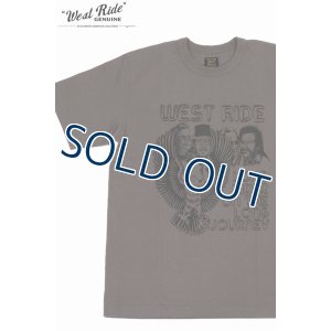 画像1: 「WEST RIDE/ウエストライド」LEGEND  ヘビーウェイトプリントTシャツ【G・グレー】