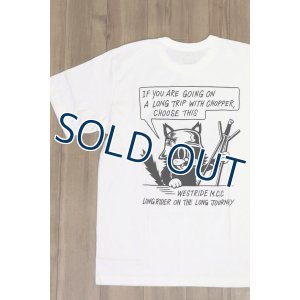 画像2: 「WEST RIDE/ウエストライド」CAT  ヘビーウェイトプリントTシャツ【ホワイト】