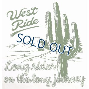 画像5: 「WEST RIDE/ウエストライド」Cactus  ヘビーウェイトプリントTシャツ【ホワイト】