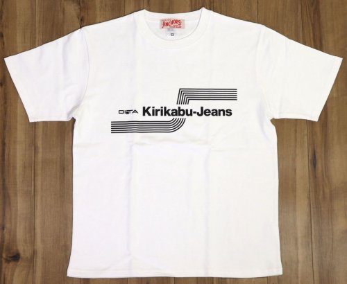 他の写真1: 「KIRIKABU JEANS/キリカブジーンズ」OITA プリントTシャツ【ホワイト×ブラック】