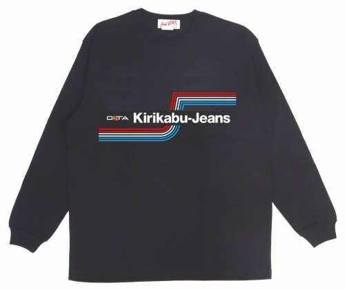 他の写真1: 「KIRIKABU JEANS/キリカブジーンズ」予約商品 OITA 多色プリントロンT【ブラック】