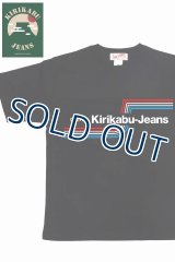 「KIRIKABU JEANS/キリカブジーンズ」予約商品 OITA 多色プリントTシャツ【ブラック】