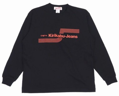 他の写真1: 「KIRIKABU JEANS/キリカブジーンズ」OITA プリントロンT【ブラック】