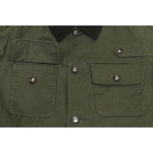 画像9: 「Pherrow's/フェローズ」ハンティングジャケット【オリーブ】