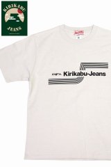 「KIRIKABU JEANS/キリカブジーンズ」OITA プリントTシャツ【グレージュ】