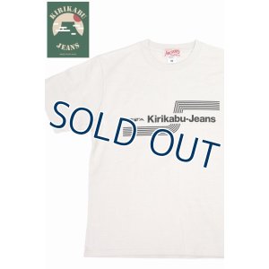 画像1: 「KIRIKABU JEANS/キリカブジーンズ」OITA プリントTシャツ【グレージュ】