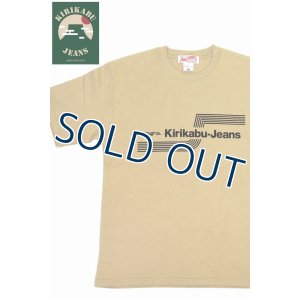 画像1: 「KIRIKABU JEANS/キリカブジーンズ」OITA プリントTシャツ【サンドカーキ】