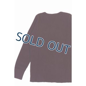 画像2: 「STUDIO D'ARTISAN/ステュディオ・ダ・ルチザン」ヘビーサーマル長袖Ｔシャツ【バーガンディ】