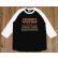 画像2: 「Pherrow's/フェローズ」PHERROW'S ラグランプリント7分袖Ｔシャツ【ブラック×ホワイト】 (2)