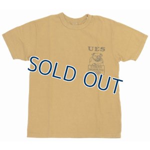 画像2: 「UES/ウエス」BULLDOG プリントTシャツ【イエロー】