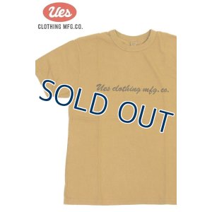 画像1: 「UES/ウエス」LIFE TIME プリントTシャツ【イエロー】