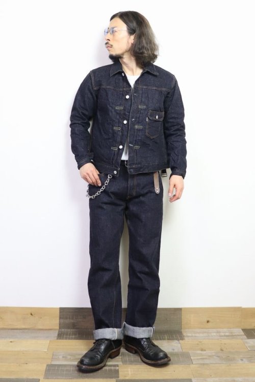 他の写真3: 「UES/ウエス」クラシカル17ozデニムジャケット【ワンウォッシュ】