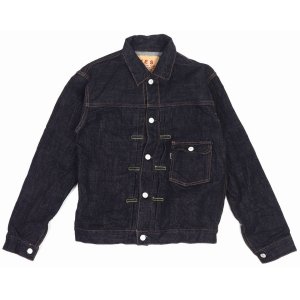 画像2: 「UES/ウエス」クラシカル17ozデニムジャケット【ワンウォッシュ】