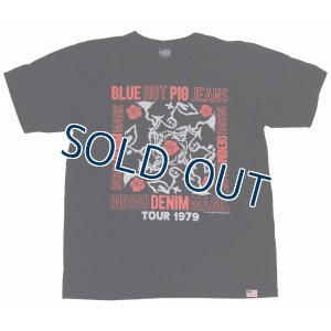 画像2: 「STUDIO D'ARTISAN/ステュディオ・ダ・ルチザン」INDIGO DENIM MAGIK プリントＴシャツ【ブラック】
