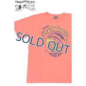 画像1: 「STUDIO D'ARTISAN/ステュディオ・ダ・ルチザン」WIPE OUT BOYS プリントＴシャツ【オレンジ】