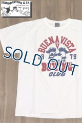 「STUDIO D'ARTISAN/ステュディオ・ダ・ルチザン」BOXING プリントＴシャツ【ホワイト】