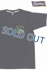 「Pherrow's/フェローズ」THUNDERS プリントTシャツ PTシリーズ【S・ブラック】
