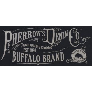 画像6: 「Pherrow's/フェローズ」PHERROW'S プリント ポケット付きTシャツ PTシリーズ【S・ブラック】