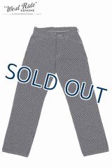 「WEST RIDE/ウエストライド」WW2 ユニオンパンツ【ヒッコリー】