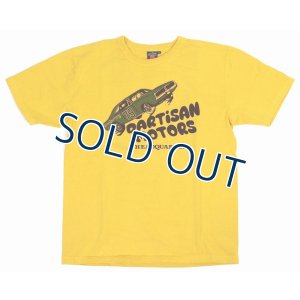 画像2: 「STUDIO D'ARTISAN/ステュディオ・ダ・ルチザン」HEADQUARTERS 吊り編みプリントＴシャツ【イエロー】