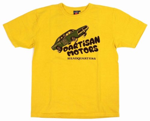 他の写真1: 「STUDIO D'ARTISAN/ステュディオ・ダ・ルチザン」HEADQUARTERS 吊り編みプリントＴシャツ【イエロー】