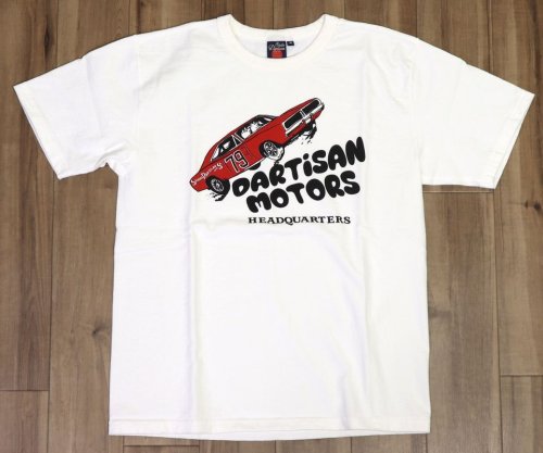 他の写真1: 「STUDIO D'ARTISAN/ステュディオ・ダ・ルチザン」HEADQUARTERS 吊り編みプリントＴシャツ【ホワイト】