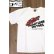 画像1: 「STUDIO D'ARTISAN/ステュディオ・ダ・ルチザン」HEADQUARTERS 吊り編みプリントＴシャツ【ホワイト】 (1)
