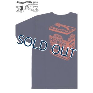 画像1: 「STUDIO D'ARTISAN/ステュディオ・ダ・ルチザン」SPECIAL STUDIO 吊り編みプリントＴシャツ【ネイビー】