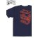 画像1: 「STUDIO D'ARTISAN/ステュディオ・ダ・ルチザン」SPECIAL STUDIO 吊り編みプリントＴシャツ【ネイビー】 (1)