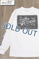 「WEST RIDE/ウエストライド」WESTRIDE CYCLE WEAR  パワードライプリントロンT【オフホワイト】