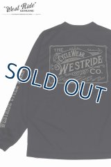 「WEST RIDE/ウエストライド」WESTRIDE CYCLE WEAR  パワードライプリントロンT【ブラック】