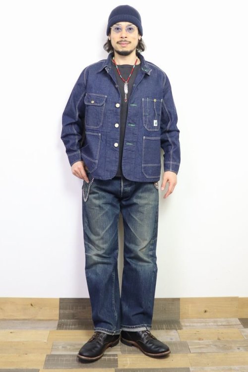 他の写真1: 「TCB jeans/TCBジーンズ」キャットヘッドジャケット【インディゴ】