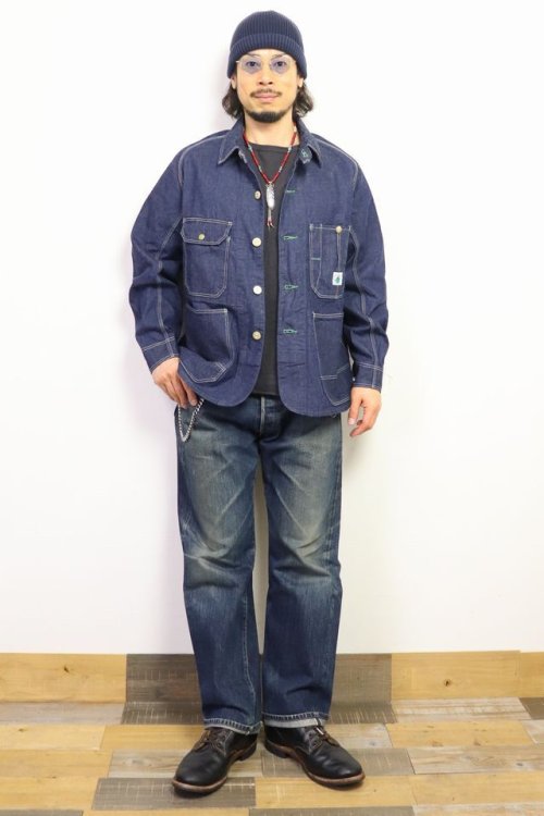 他の写真2: 「TCB jeans/TCBジーンズ」キャットヘッドジャケット【インディゴ】