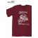 画像1: 「WEST RIDE/ウエストライド」RULES ON THE ROAD  ヘビーウェイトプリントTシャツ【ボルドー】 (1)