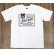 画像2: 「WEST RIDE/ウエストライド」HAWG POLICE DEPT.  ヘビーウェイトプリントTシャツ【ホワイト】 (2)