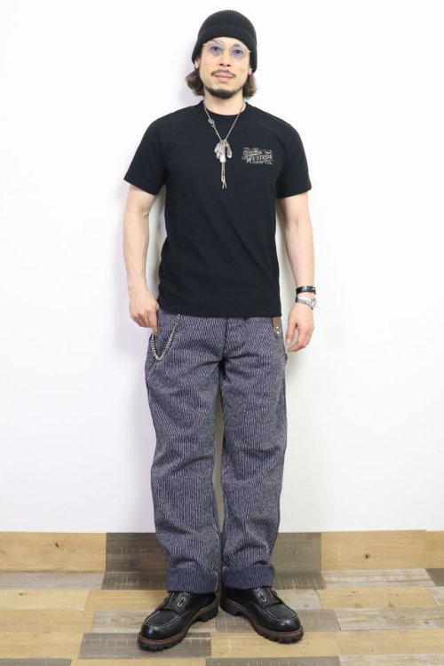 他の写真1: 「WEST RIDE/ウエストライド」CYCLE WEAR  ヘビーウェイトプリントTシャツ【ブラック】