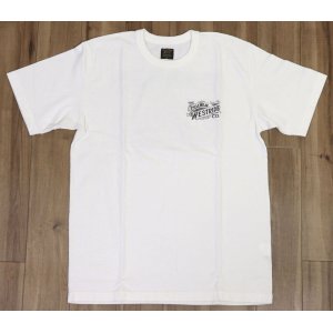 画像2: 「WEST RIDE/ウエストライド」CYCLE WEAR  ヘビーウェイトプリントTシャツ【ホワイト】