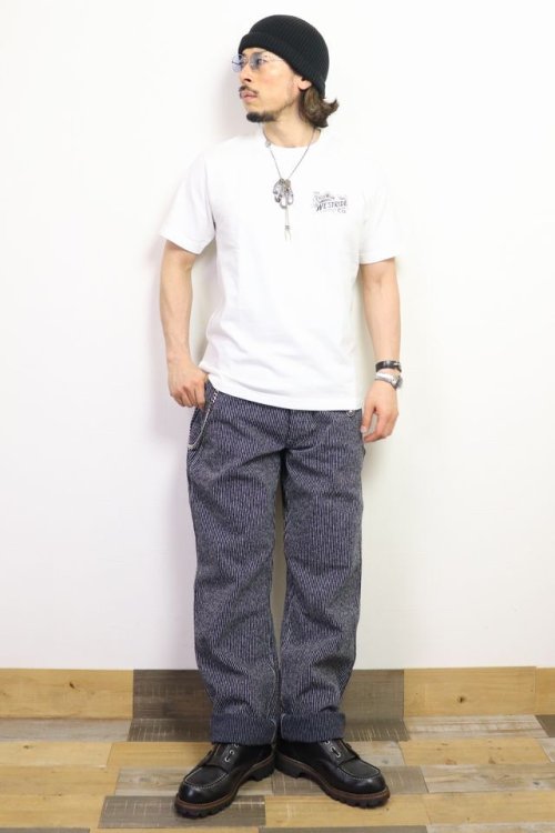 他の写真3: 「WEST RIDE/ウエストライド」CYCLE WEAR  ヘビーウェイトプリントTシャツ【ホワイト】