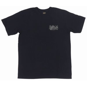 画像2: 「WEST RIDE/ウエストライド」CYCLE WEAR  ヘビーウェイトプリントTシャツ【ブラック】