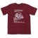 画像2: 「WEST RIDE/ウエストライド」RULES ON THE ROAD  ヘビーウェイトプリントTシャツ【ボルドー】 (2)