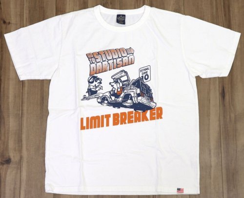 他の写真1: 「STUDIO D'ARTISAN/ステュディオ・ダ・ルチザン」LIMIT BREAKER プリントＴシャツ【ホワイト】